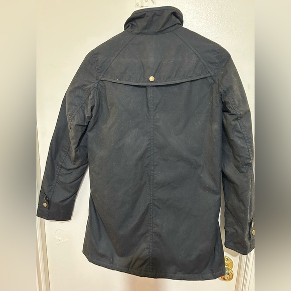 Barbour Squire Waxed Jacket with Quilted Lining - Picture 6 of 11